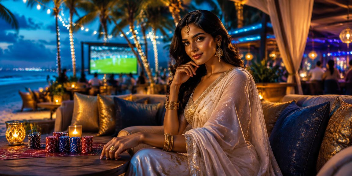 Player enjoying rummy game on mobile device in Goa
